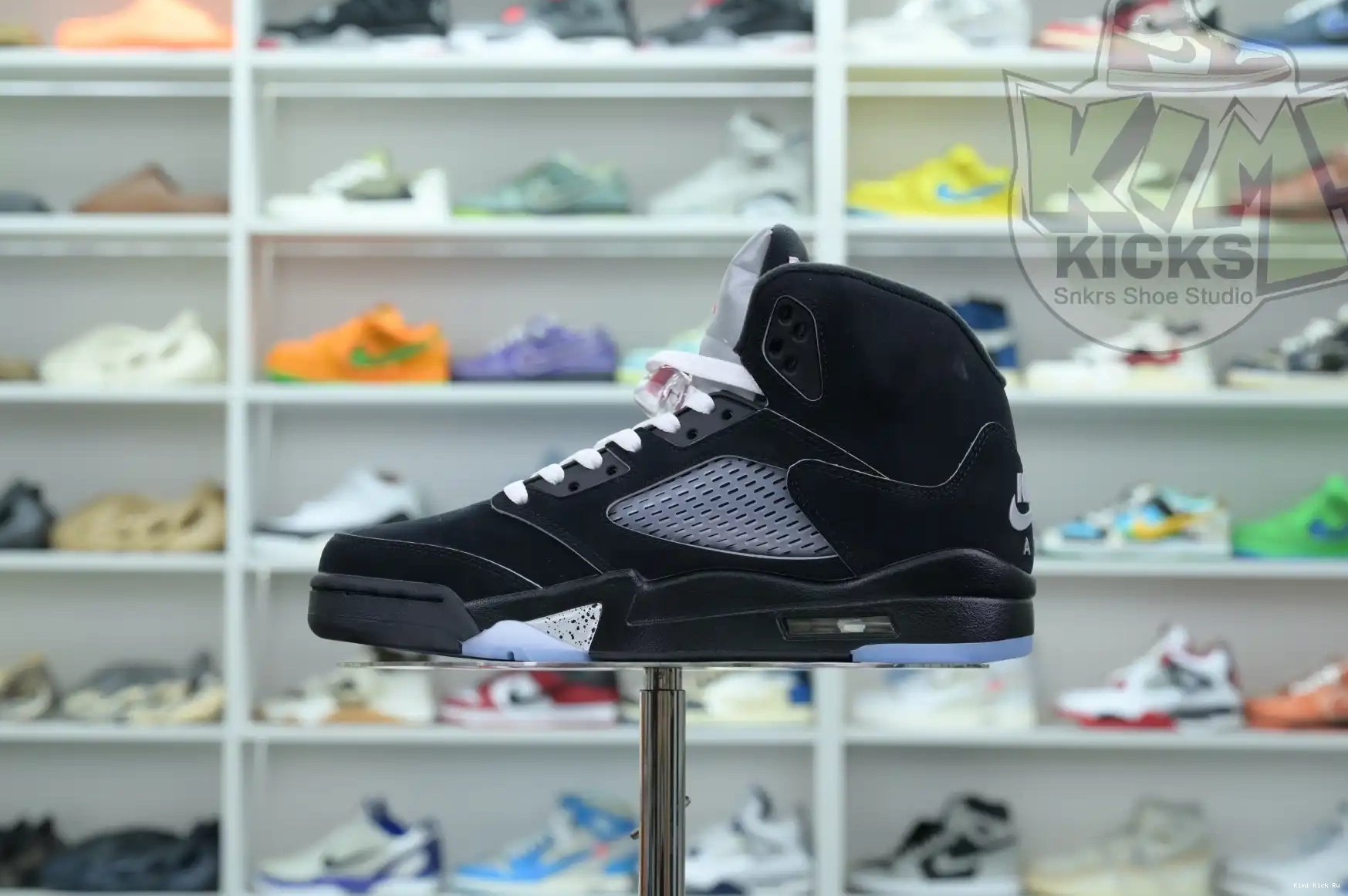 REIMAGINED” METALLIC Air Jordan 5“BLACK Kimikick Jordan 0813
